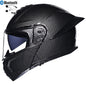 Bluetooth Flip Up Modular Motorcycle helmet Full Face Motorbike Helmet ECE DOT