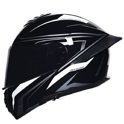 Bluetooth Flip Up Modular Motorcycle helmet Full Face Motorbike Helmet ECE DOT