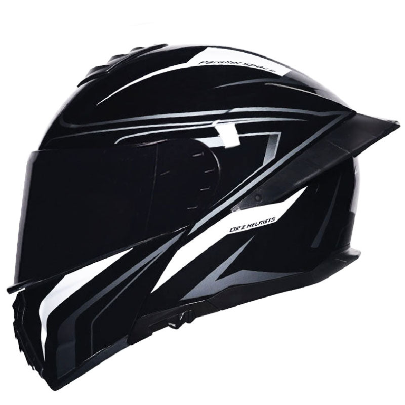 Bluetooth Flip Up Modular Motorcycle helmet Full Face Motorbike Helmet DOT