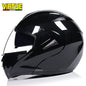 Motorcycle Helmet Modular Racing Flip Up Motorbike Helmet With Inner Sun lens