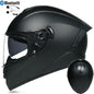 DOT LVS Bluetooth Motorcycle Helmet Dual Len Full Face Off Road Motocross Helmet