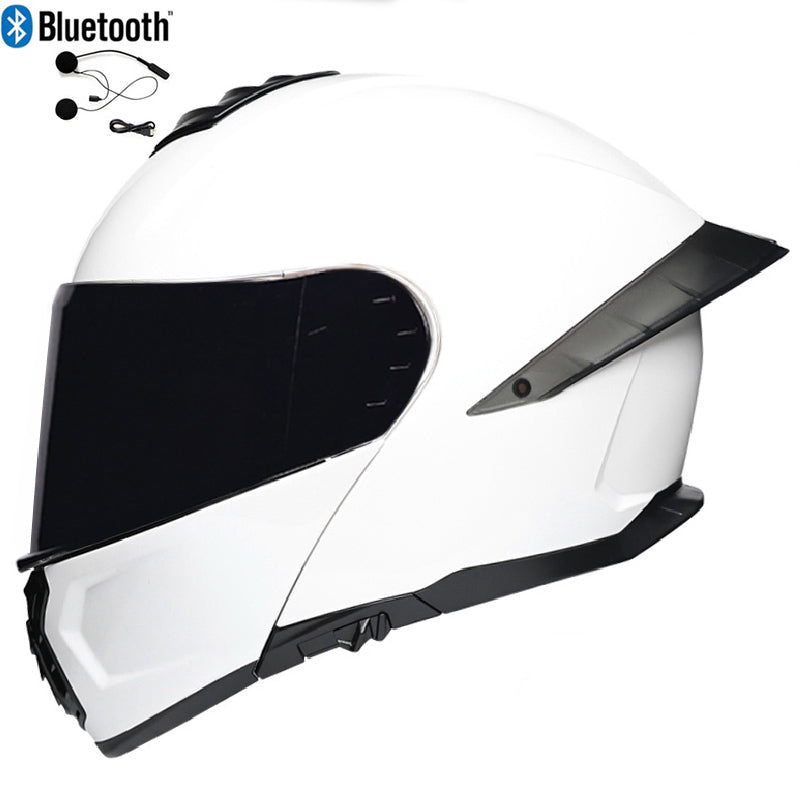 Bluetooth Flip Up Modular Motorcycle helmet Full Face Motorbike Helmet ECE DOT