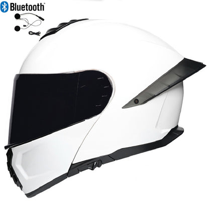 Bluetooth Flip Up Modular Motorcycle helmet Full Face Motorbike Helmet ECE DOT