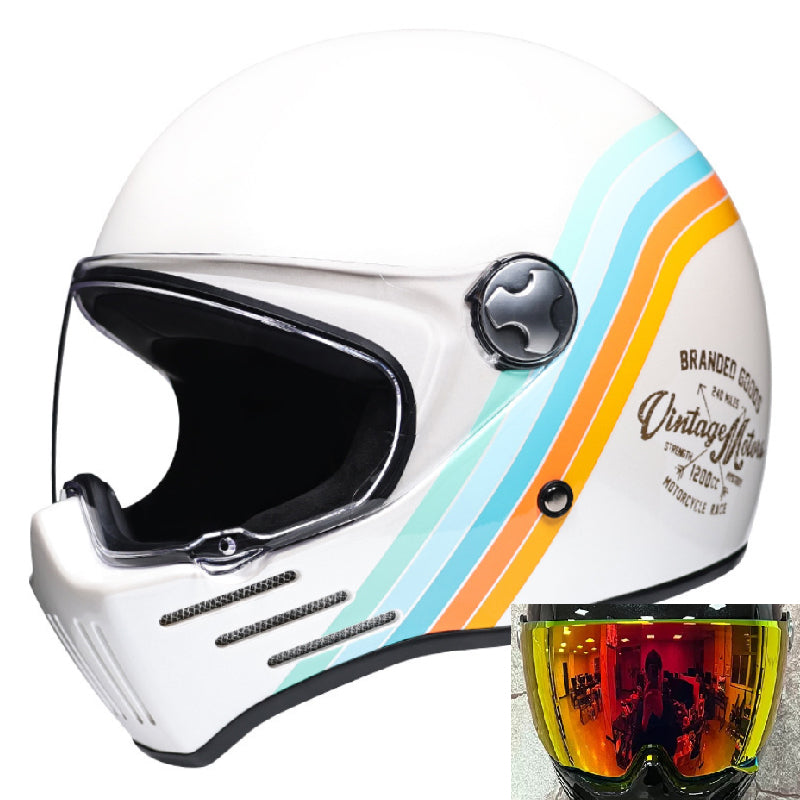DOT Motorcycle Helmet ATV Off Road Motorbike Crash Full Face Helmets