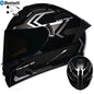 DOT LVS Bluetooth Motorcycle Helmet Dual Len Full Face Off Road Motocross Helmet
