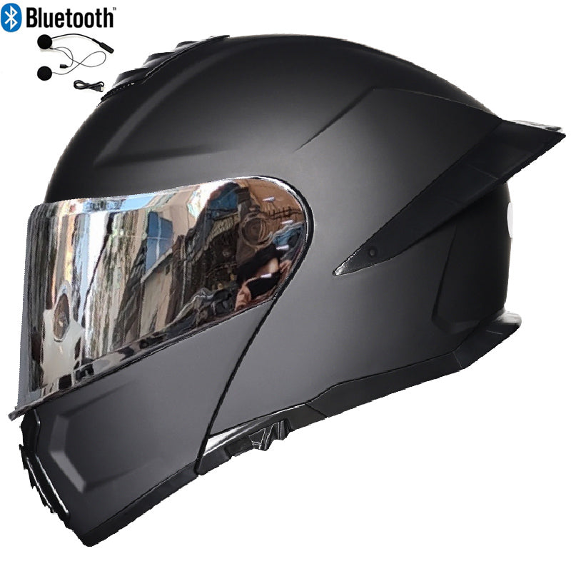 Bluetooth Flip Up Modular Motorcycle helmet Full Face Motorbike Helmet ECE DOT