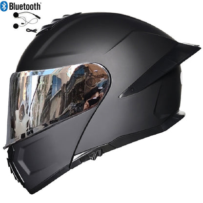 Bluetooth Flip Up Modular Motorcycle helmet Full Face Motorbike Helmet ECE DOT