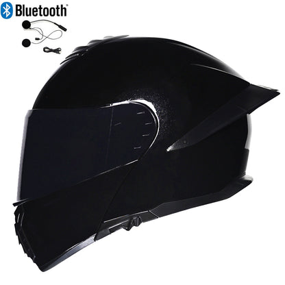 Bluetooth Flip Up Modular Motorcycle helmet Full Face Motorbike Helmet ECE DOT