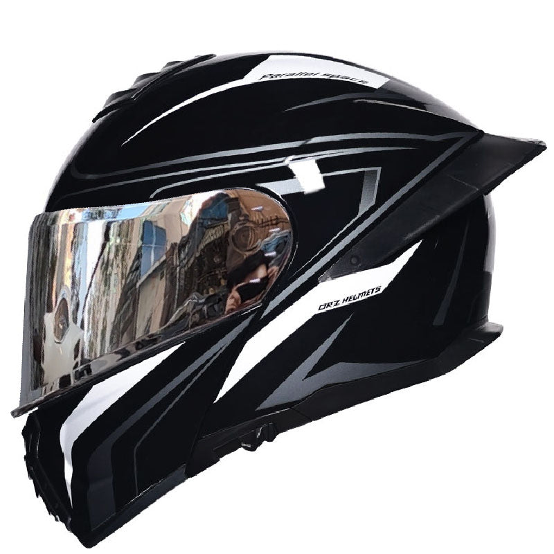 Bluetooth Flip Up Modular Motorcycle helmet Full Face Motorbike Helmet DOT
