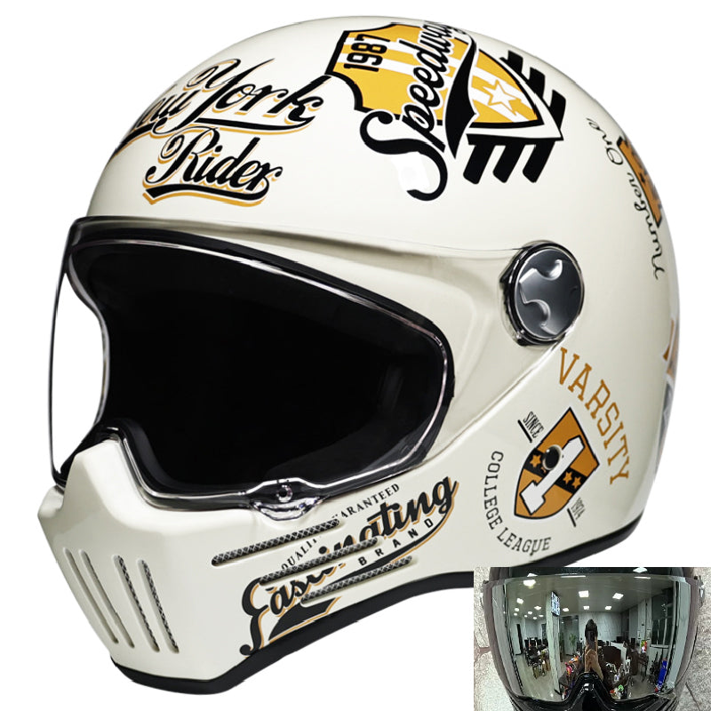 DOT Motorcycle Helmet ATV Off Road Motorbike Crash Full Face Helmets