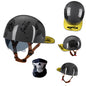 Retro Motorcycle Half Helmet Baseball Cap Scooter Bike Helmet with Sun Visor