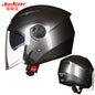 3/4 Open Flip Up Scooter Motorcycle Helmet Full  Visor Motorbike Helmet DOT