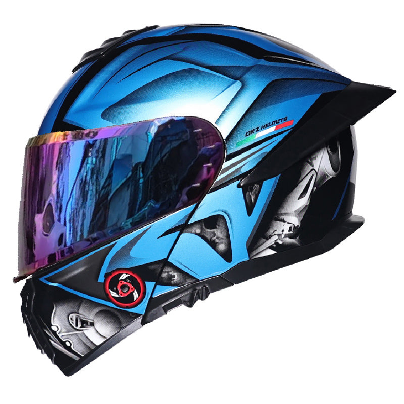 Bluetooth Flip Up Modular Motorcycle helmet Full Face Motorbike Helmet ECE DOT