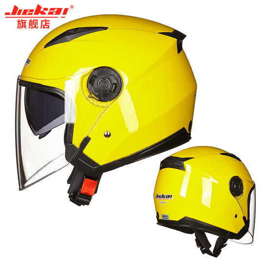 3/4 Open Flip Up Scooter Motorcycle Helmet Full  Visor Motorbike Helmet DOT