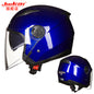 3/4 Open Flip Up Scooter Motorcycle Helmet Full  Visor Motorbike Helmet DOT