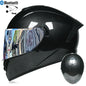 DOT LVS Bluetooth Motorcycle Helmet Dual Len Full Face Off Road Motocross Helmet