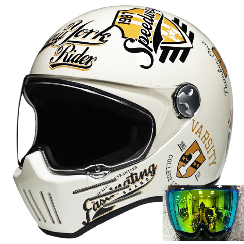 DOT Motorcycle Helmet ATV Off Road Motorbike Crash Full Face Helmets