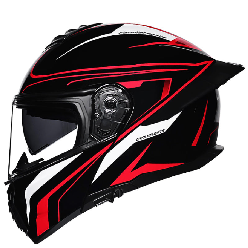 Bluetooth Flip Up Modular Motorcycle helmet Full Face Motorbike Helmet ECE DOT