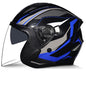 DOT Motorcycle Open Half Face Jet Helmet Motobike 3/4 Scooter Bike Helmets