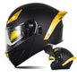 Bluetooth Flip Up Modular Motorcycle Helmet Lens Motorbike Scooter Helmet DOT