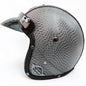 DOT PU leather Motorcycle Helmet Half Face Scooter Motorbike Helmets+Free Gloves
