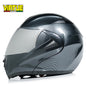 Motorcycle Helmet Modular Racing Flip Up Motorbike Helmet With Inner Sun lens
