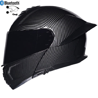 Bluetooth Flip Up Modular Motorcycle helmet Full Face Motorbike Helmet ECE DOT