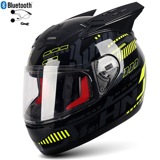 DOT Bluetooth Motorcycle Helmet Full Face Cuiser ATV Crash Motorbike helmets