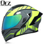 Bluetooth Headset Motorcycle Helmet Full Face Dual Visor Flip Up Helmet Dot